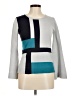 AVA Color Block Gray Pullover Sweater Size M - photo 1