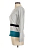 AVA Color Block Gray Pullover Sweater Size M - photo 5