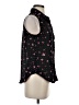 Elle 100% Polyester Floral Black Sleeveless Blouse Size XS - photo 4