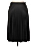 Bar III Solid Black Formal Skirt Size L - photo 2
