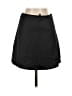 pretty garbage Solid Black Casual Skirt Size S - photo 1