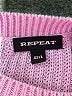 Repeat Cashmere 100% Cotton Purple Pullover Sweater Size EU 42 / US 12 - photo 7