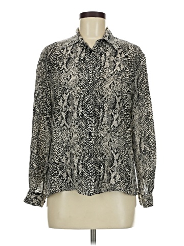 Notations Long Sleeve Blouse (view 1)