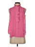 Ann Taylor 100% Polyester Pink Sleeveless Blouse Size S - photo 1