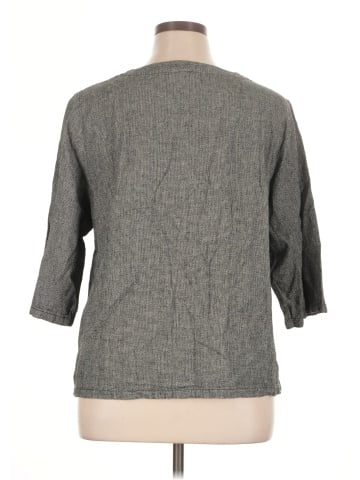 Hot Cotton 3/4 Sleeve Top (view 2)