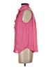 Ann Taylor 100% Polyester Pink Sleeveless Blouse Size S - photo 5