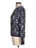 Eyeshadow Print Teal Pullover Sweater Size M - photo 5