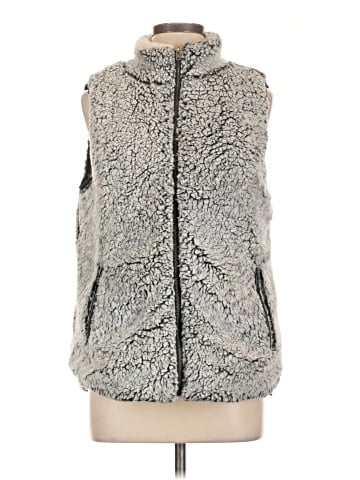 Love Tree Faux Fur Vest (view 1)