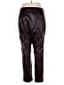 Halston 100% Polyurethane Metallic Brown Casual Pants Size XL - photo 2