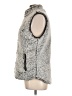 Love Tree 100% Polyester Gray Faux Fur Vest Size L - photo 5