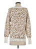 Ann Taylor LOFT Animal Print Tan Pullover Sweater Size S - photo 2