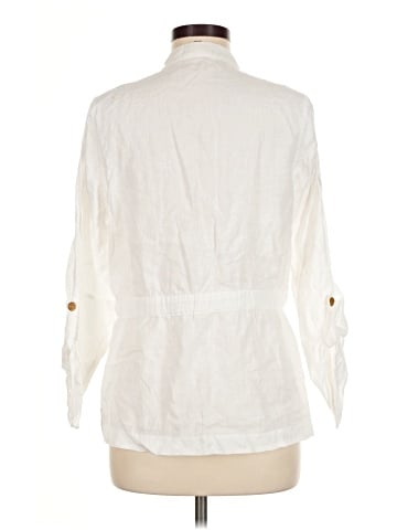 Rafaella 3/4 Sleeve Button-Down Shirt (view 2)