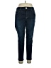 Democracy Solid Blue Jeans Size 14 - photo 1