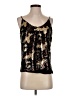 Three Eighty Two Gold Sleeveless Blouse Size XS - photo 1