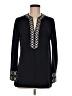 Tory Burch 100% Polyester Black Long Sleeve Blouse Size 6 - photo 1