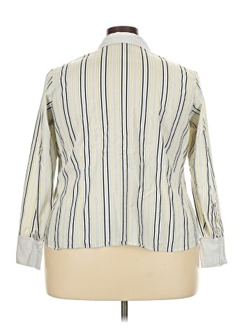 Lane Bryant Long Sleeve Button-Down Shirt (view 2)