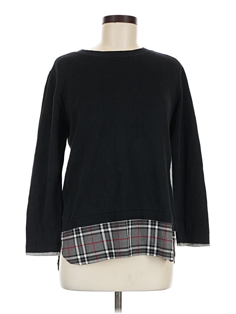 Pre-owned Lisa Todd Pullover Sweater In Black