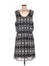 DR2 Print Gray Casual Dress Size XL - photo 2