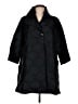 Sun Kim 100% Polyester Polka Dots Black Coat Size M - photo 1