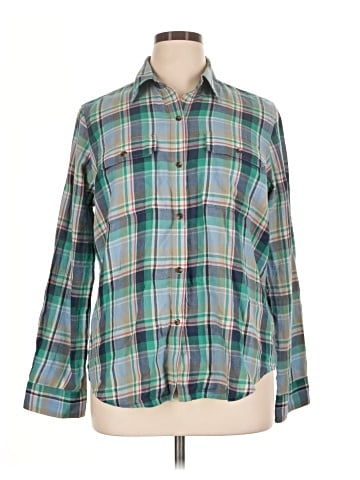Chaps Long Sleeve Button-Down Shirt (view 1)