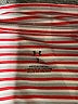 Under Armour 100% Polyester Red Short Sleeve Polo Size 7 - photo 3
