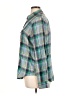 Chaps 100% Cotton Plaid Green Long Sleeve Button-Down Shirt Size XL - photo 5
