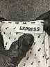 Express Polka Dots White Long Sleeve Blouse Size M - photo 7