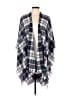Old Navy 100% Polyester Blue Poncho One size - photo 1