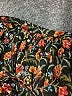 Assorted Brands Floral Black Short Sleeve Blouse Size XXL (estimated) - photo 7