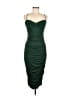 Unbranded Solid Green Cocktail Dress Size M - photo 1
