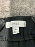 M&S Solid Black Dress Pants Size 8 - photo 7