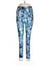 Bally Total Fitness Print Blue Active Pants Size L - photo 1