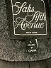 Saks Fifth Avenue Gray Wool Coat Size 4 - photo 6