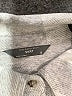Member's Mark Checkered-gingham Gray Long Sleeve Blouse Size S - photo 7
