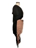 Shein Curve 100% Polyester Color Block Brown Casual Dress Size 12 Plus (0) - photo 4
