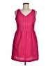 L.L.Bean Hearts Pink Cocktail Dress Size 8 - photo 1