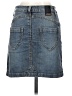 Xpose Solid Blue Denim Skirt Size 3 - photo 2