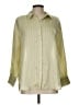 Assorted Brands Metallic Ivory Long Sleeve Blouse Size L - photo 1