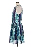 Mossimo 100% Polyester Tie-dye Blue Cocktail Dress Size M - photo 5