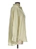 Assorted Brands Metallic Ivory Long Sleeve Blouse Size L - photo 4