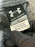 Under Armour 100% Polyester Graphic Gray Athletic Shorts Size 5 - photo 3