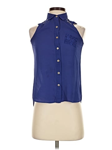 Margo & Sebastian Sleeveless Blouse (view 1)