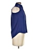 Margo & Sebastian 100% Polyester Blue Sleeveless Blouse Size XS - photo 4