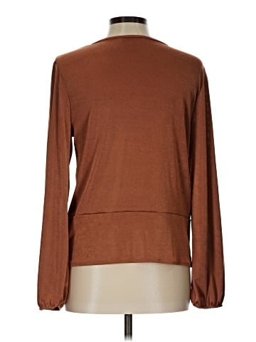 Green Envelope Long Sleeve Blouse (view 2)