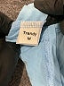 Trendy Blue Long Sleeve Top Size M - photo 7