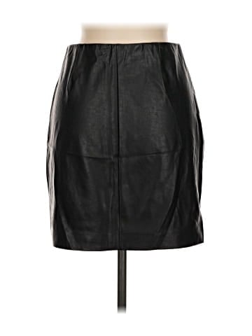 Talula Faux Leather Skirt (view 2)