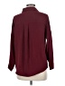 Assorted Brands 100% Polyester Burgundy 3/4 Sleeve Blouse Size M - photo 2