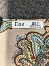 Dex 100% Polyester Tan Brown Kimono Size S - photo 7
