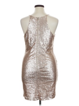 charlotte russe metallic dress Charlotte Russe Metallic Fit and Flare Skater Dress Metallic Floral Medium