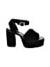 Jeffrey Campbell 100% Leather Black Sandals Size 9 - photo 1
